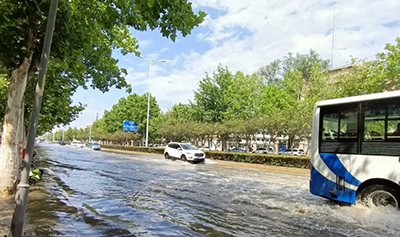 道路积水检测