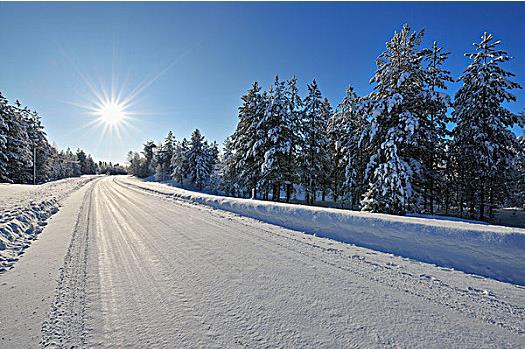 道路积雪检测